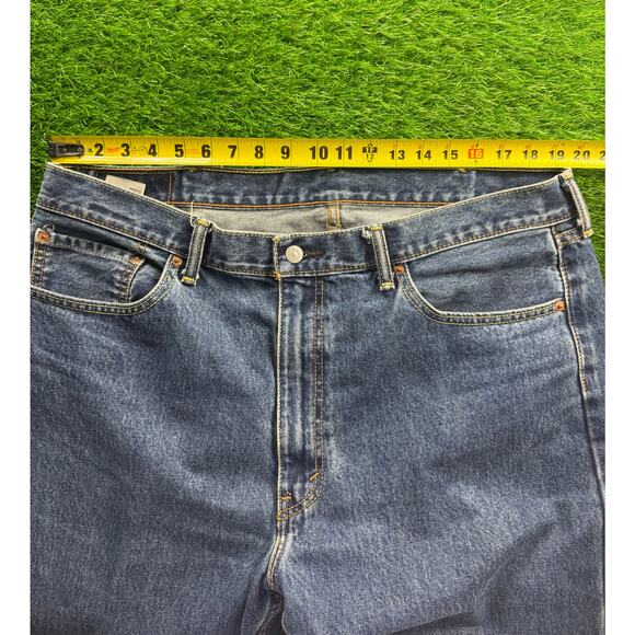 Levi’s 505 Jeans Men’s Straight Leg Sz W40 L32 Blue Denim Classic Fit USA Style - Picture 9 of 10